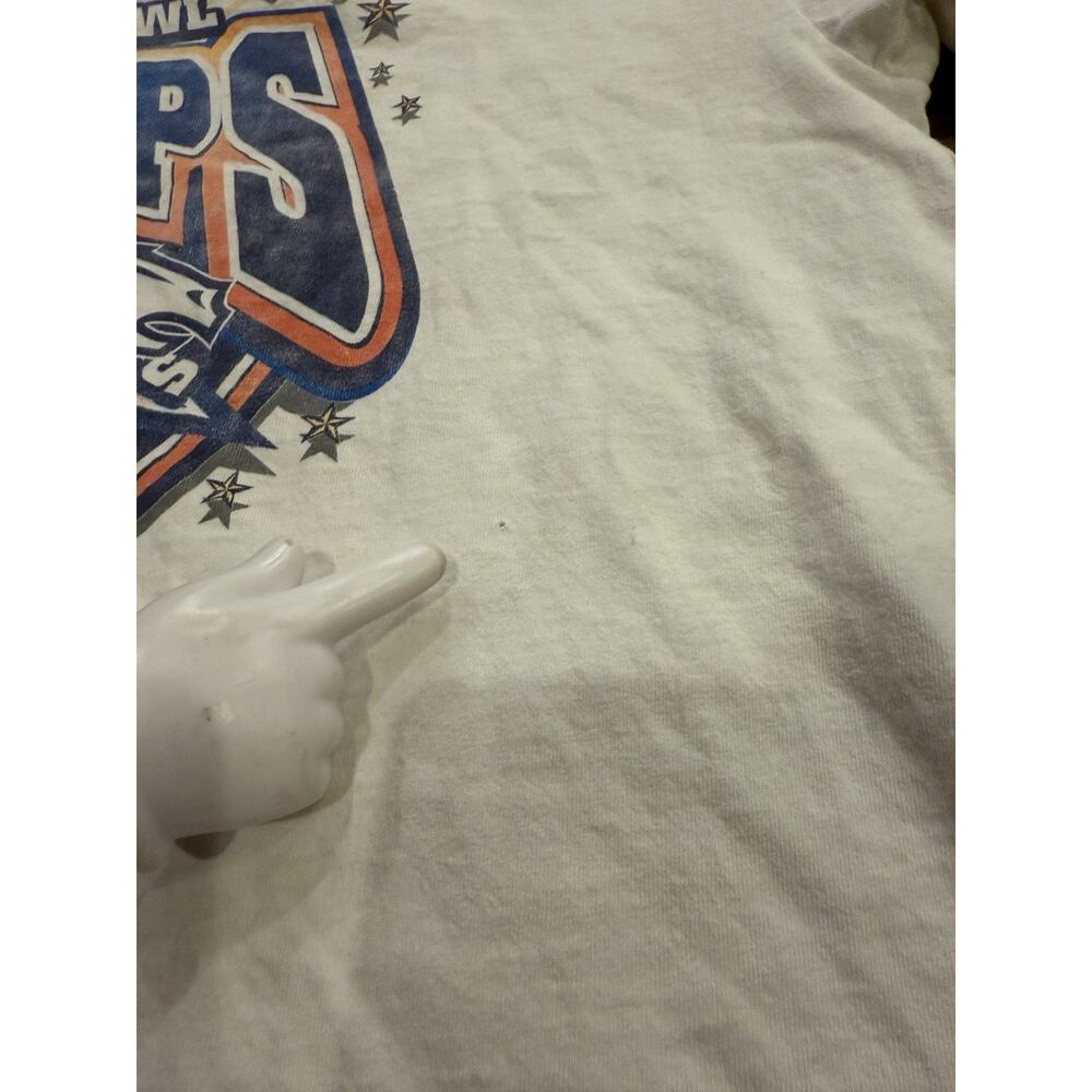 Vintage Champion Mens White Super Bowl Champs 1998 Denver Broncos Shirt XL USA - Picture 7 of 8